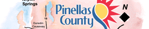 Map of Pinellas County